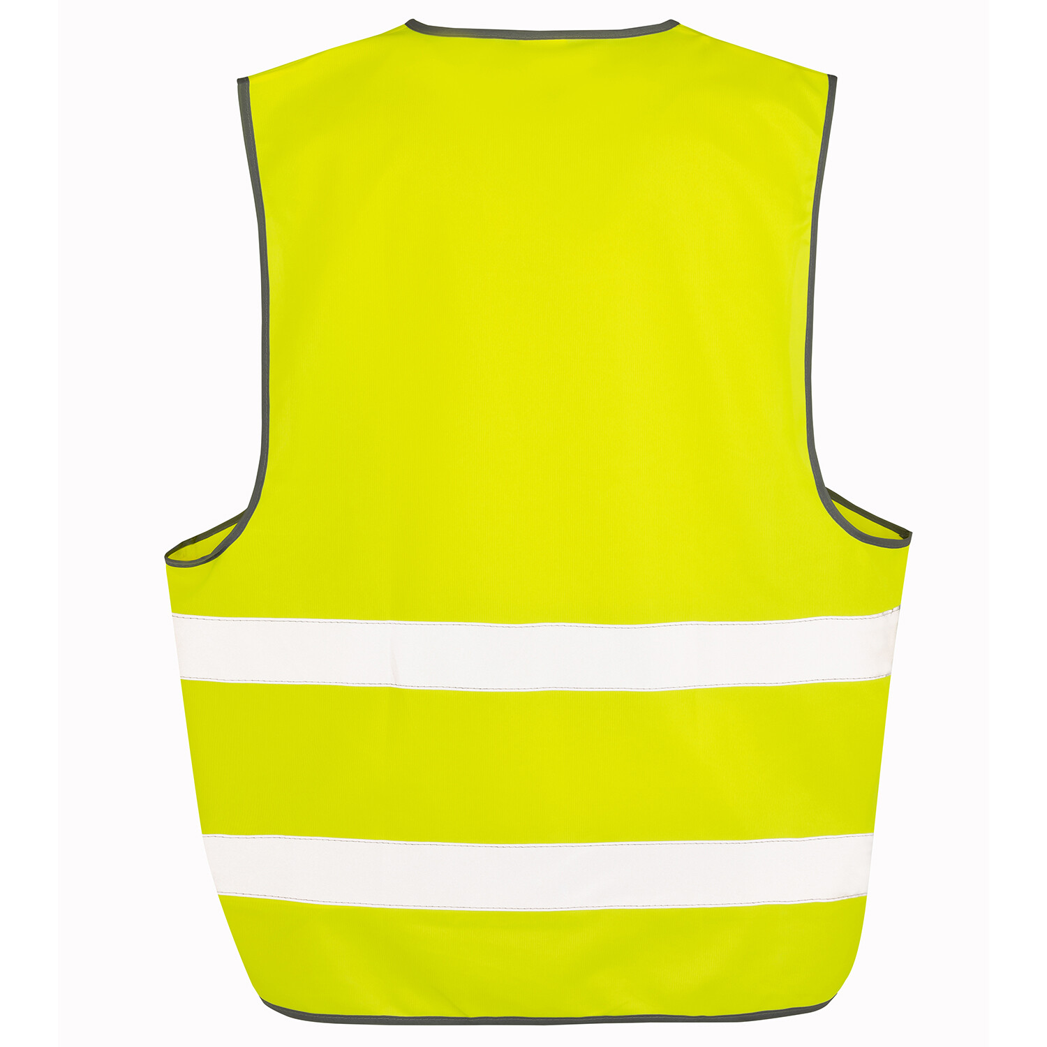Core Hi-Vis Yellow Fluorescent Small and Medium Safety Vest Image 3