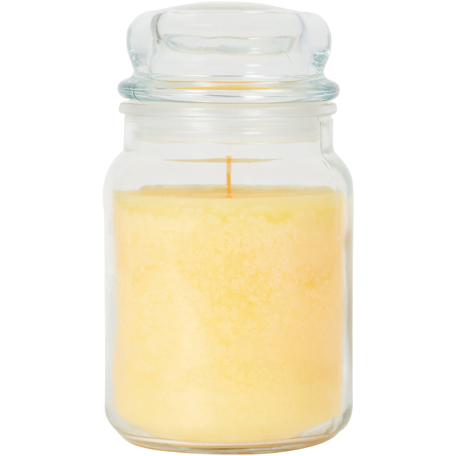 Sicilian Lemon Mason Jar Candle - Yellow Image 3