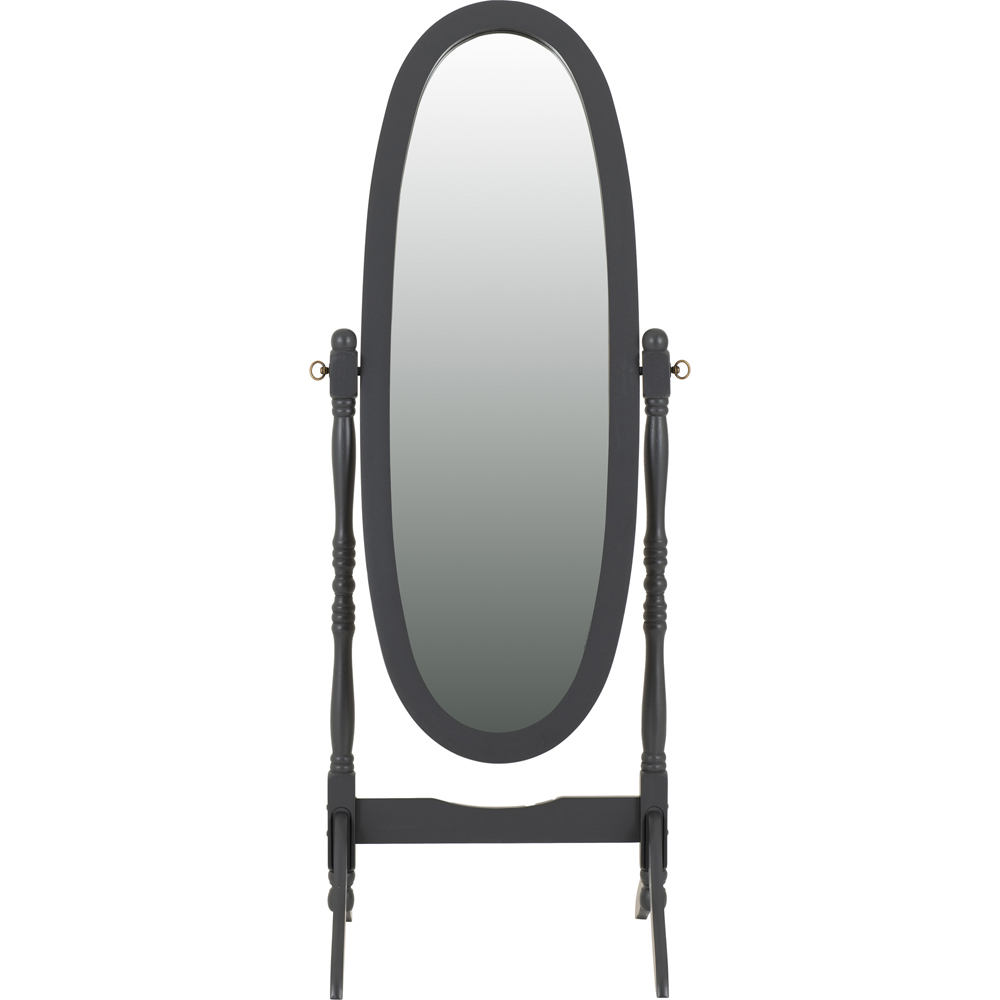 Seconique Contessa Grey Cheval Mirror Image 2