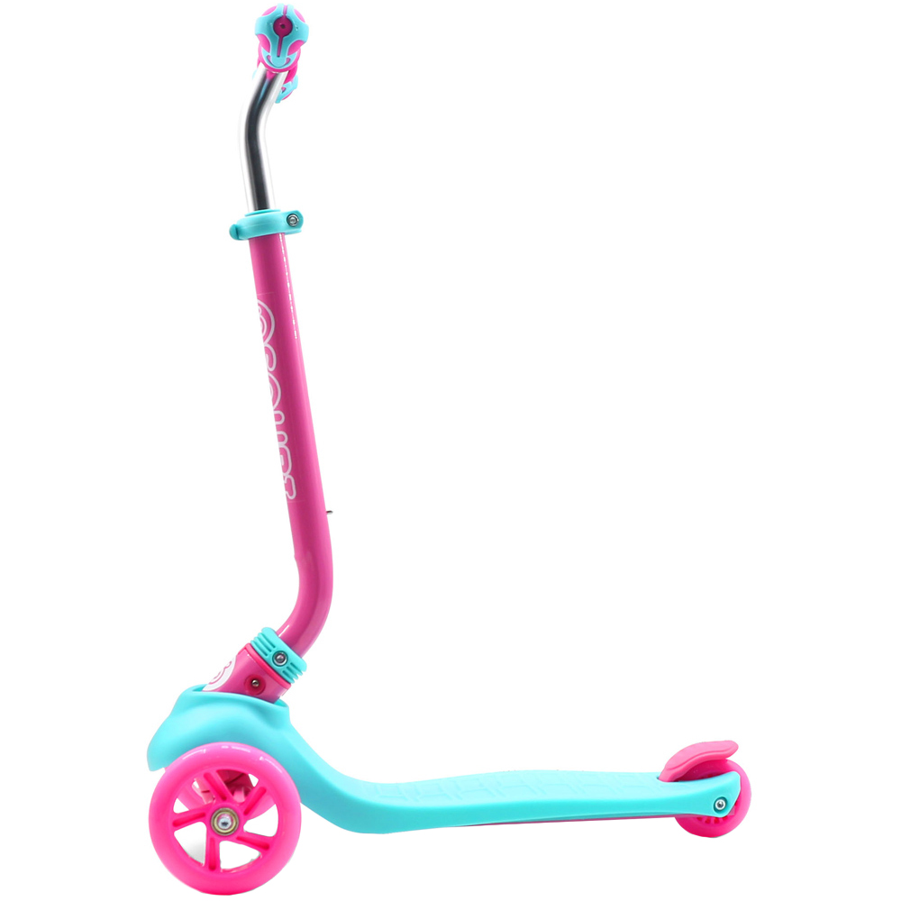 SQUBI Pink Three Wheel Scooter Image 1