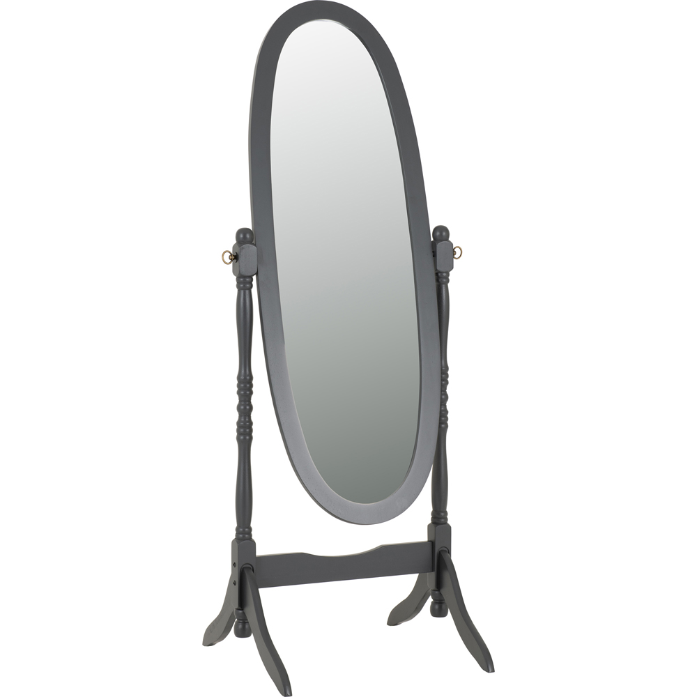 Seconique Contessa Grey Cheval Mirror Image 1
