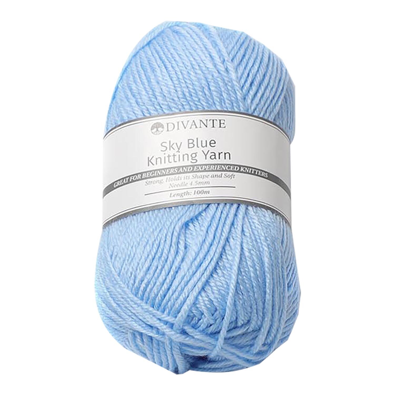 Divante Value Knitting Yarn - Sky Blue Image