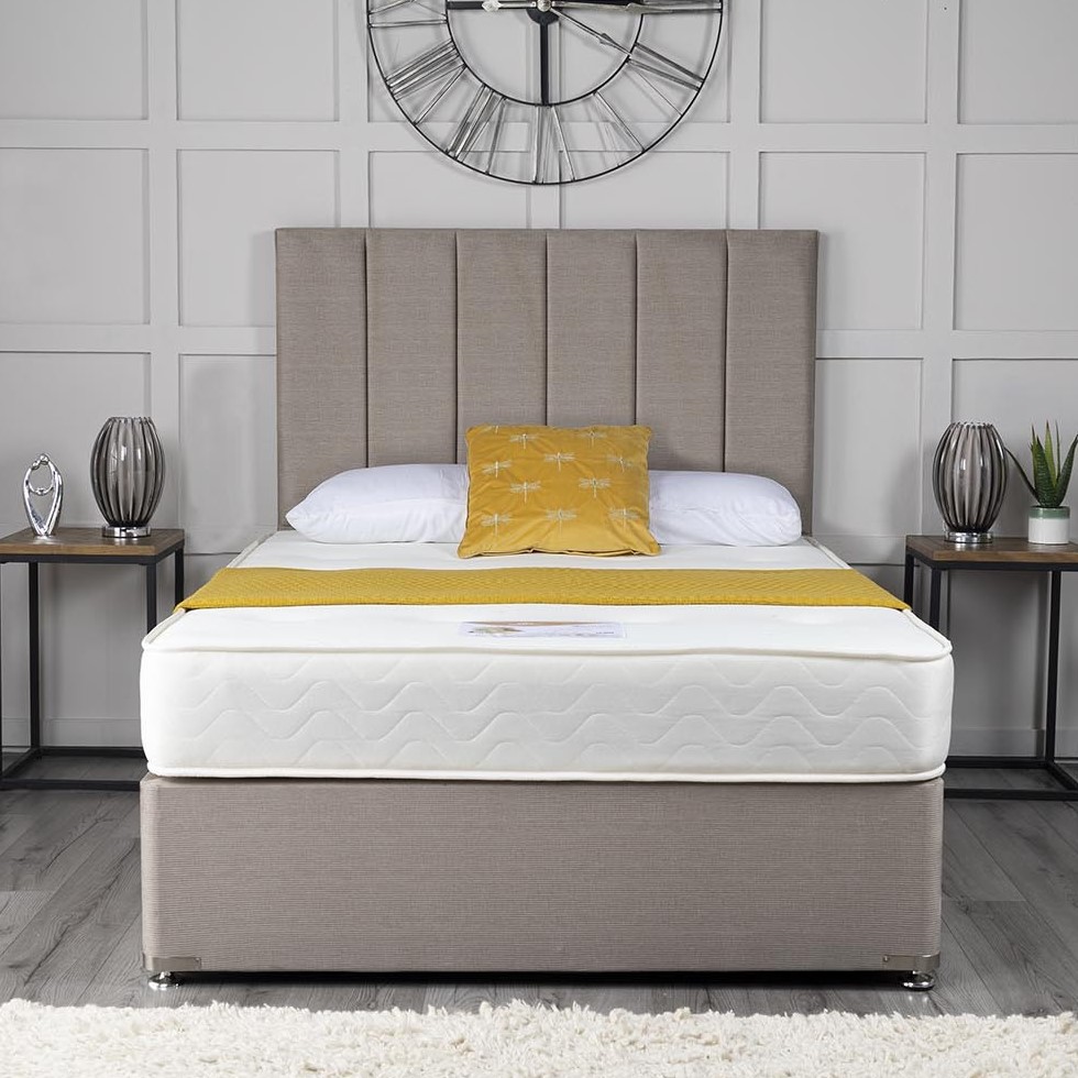 Dura Beds Double White Special Memory Mattress Image 1