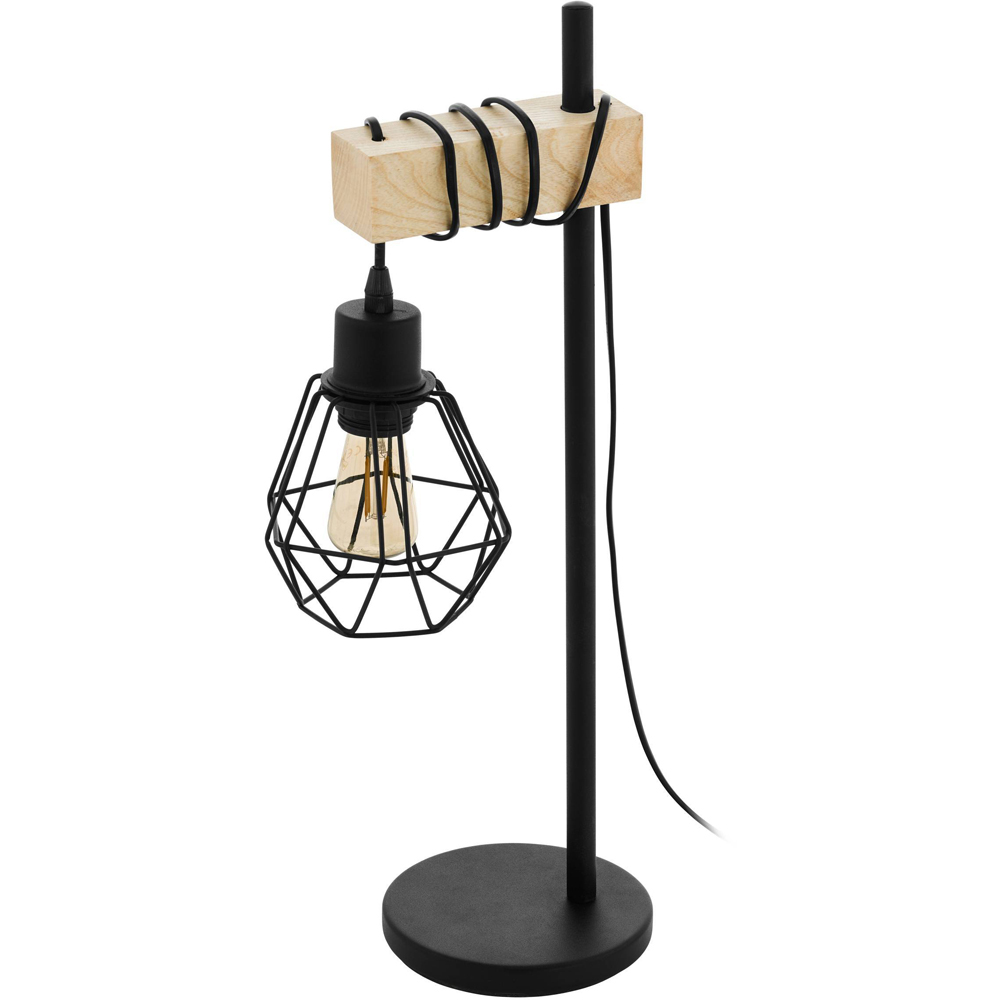EGLO Townshend 5 Industrial Table Lamp Image 1