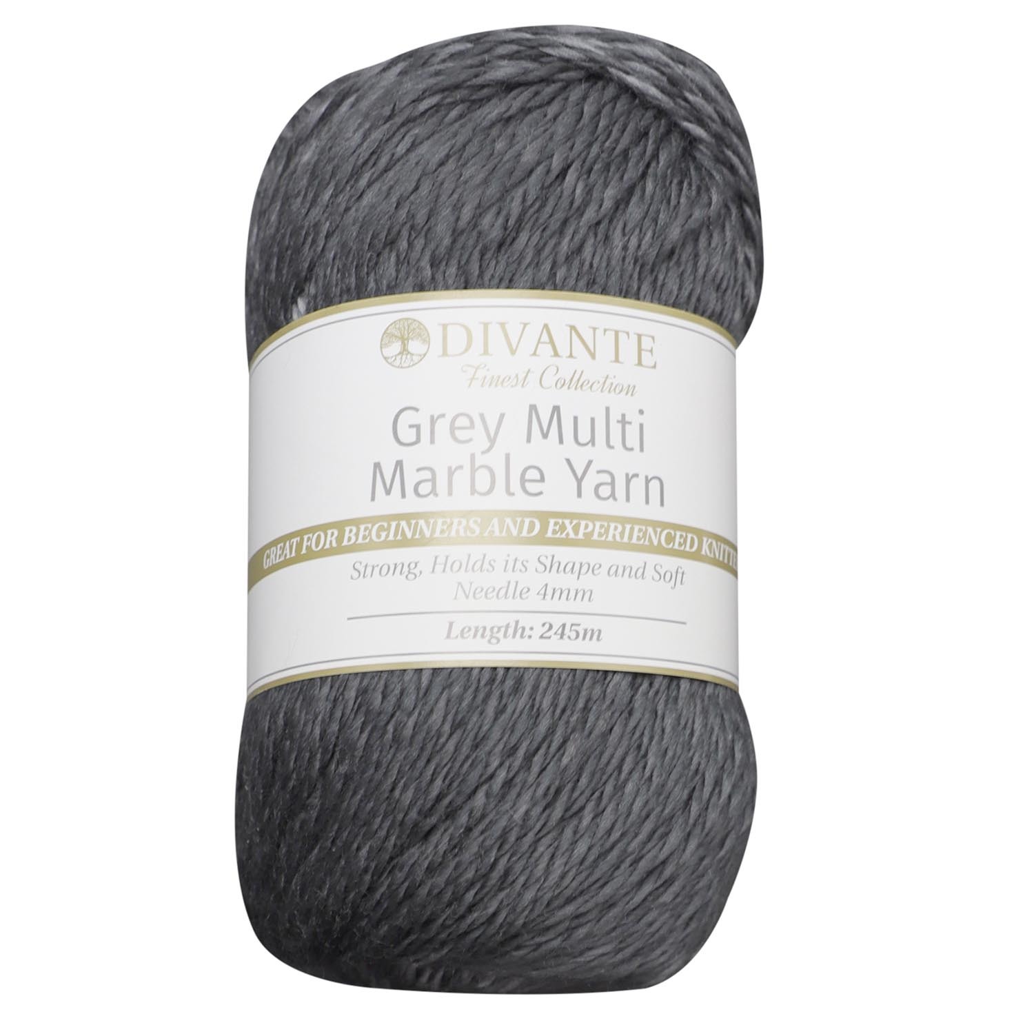 Multi Marble Yarn - Grey Image
