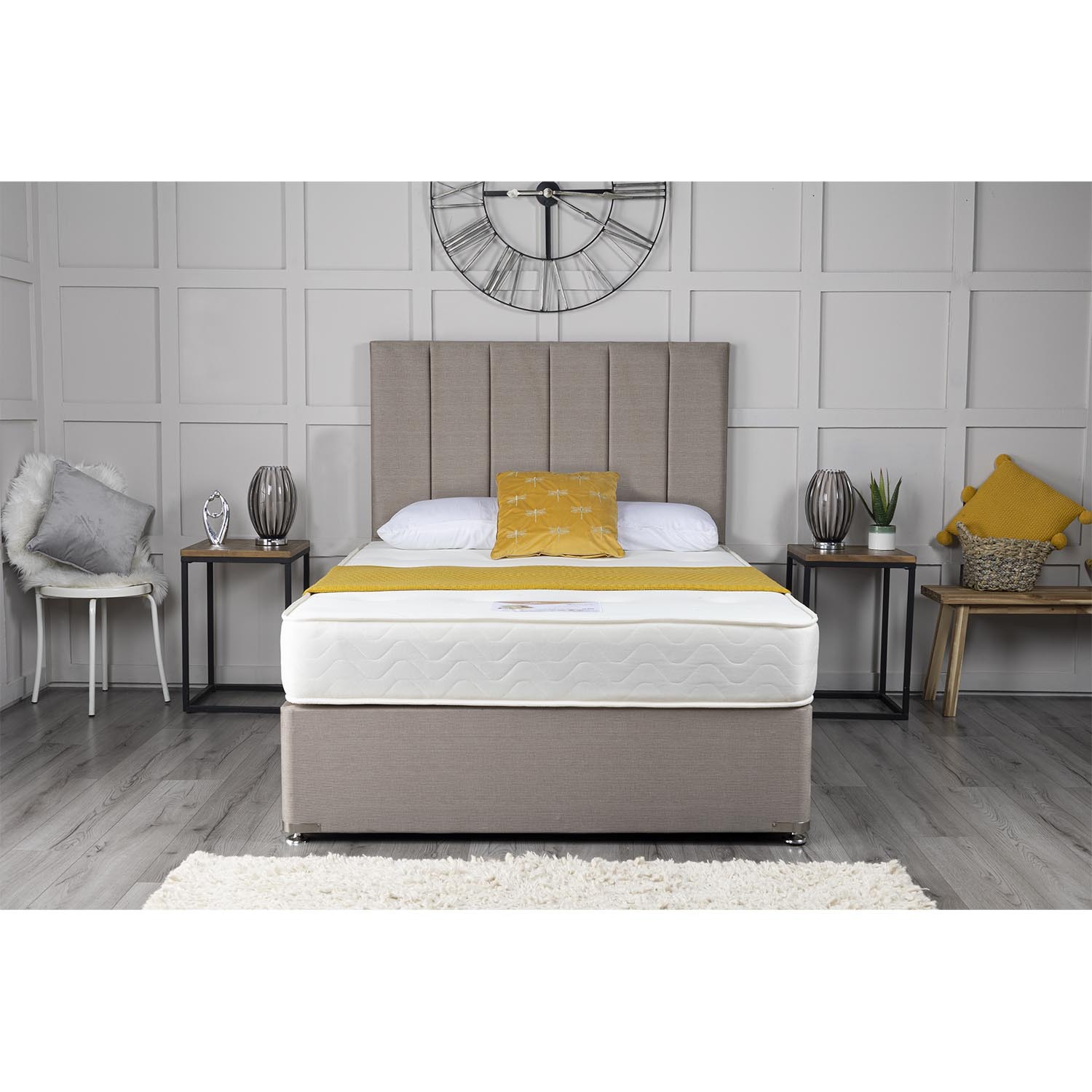 Dura Beds Double White Special Memory Mattress Image 2