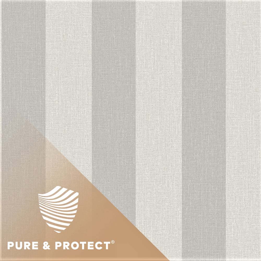 Grandeco Pure and Protect Stratus Antibacterial Mid Grey Wallpaper Image 4