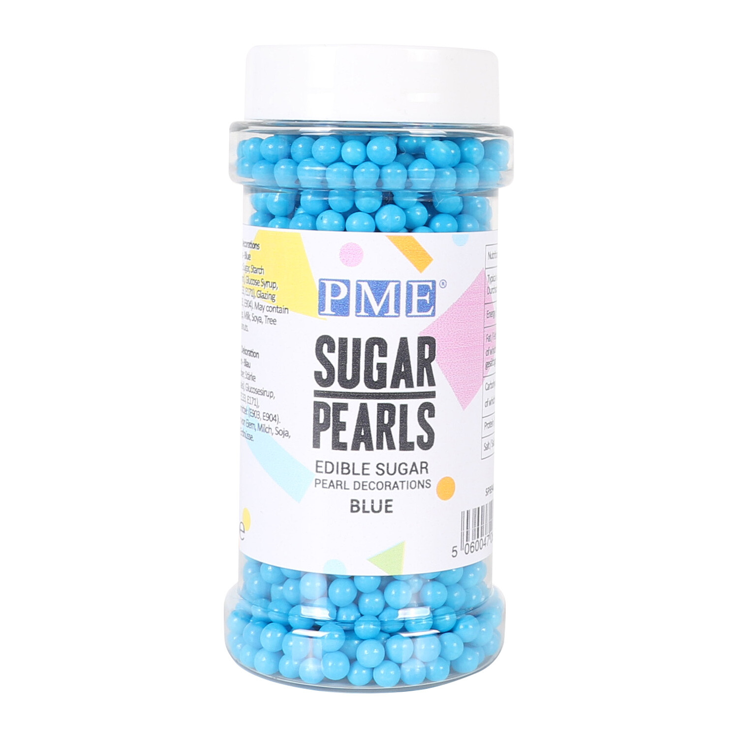 PME Sugar Pearls - Blue Image