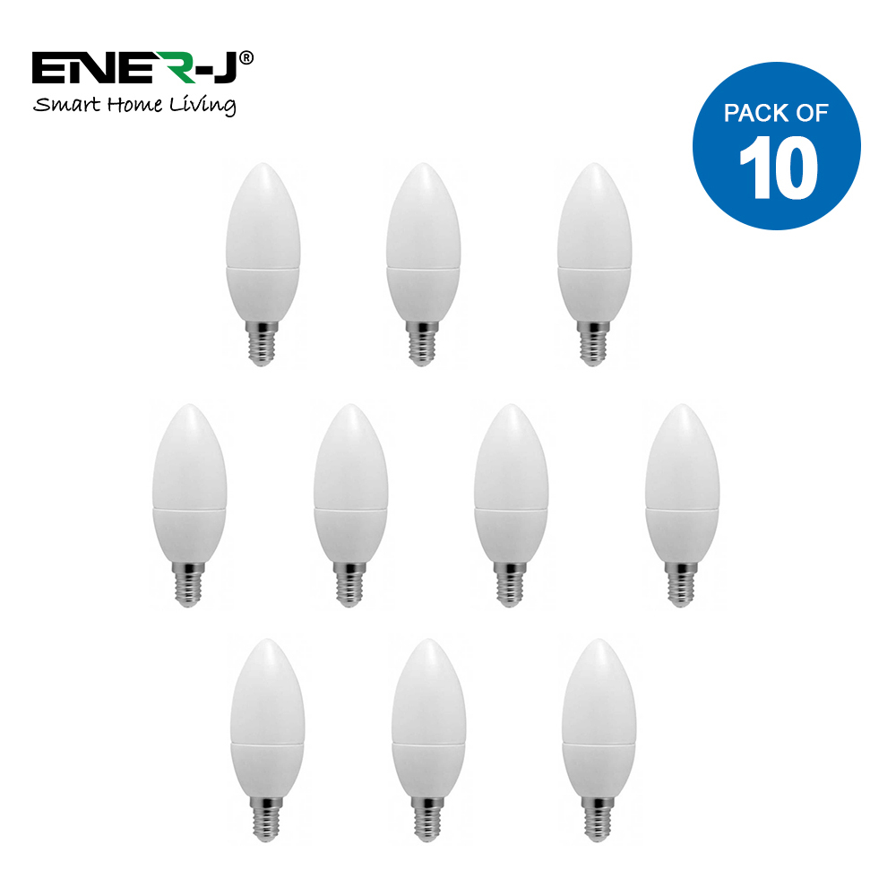 Ener-J 4W E14 3000K LED Candle Lamp 10 Pack Image 4