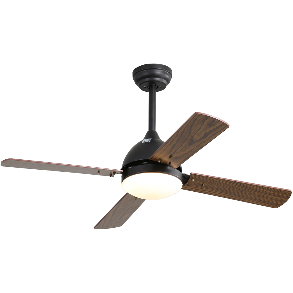 Living and Home Brown Adjustable Ceiling Fan with Light Image 1