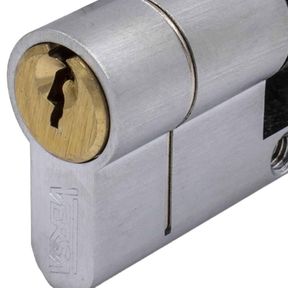 Versa Thumb Turn Cylinder Barrel Door Lock with 5 Keys 40 x 40mm Image 4