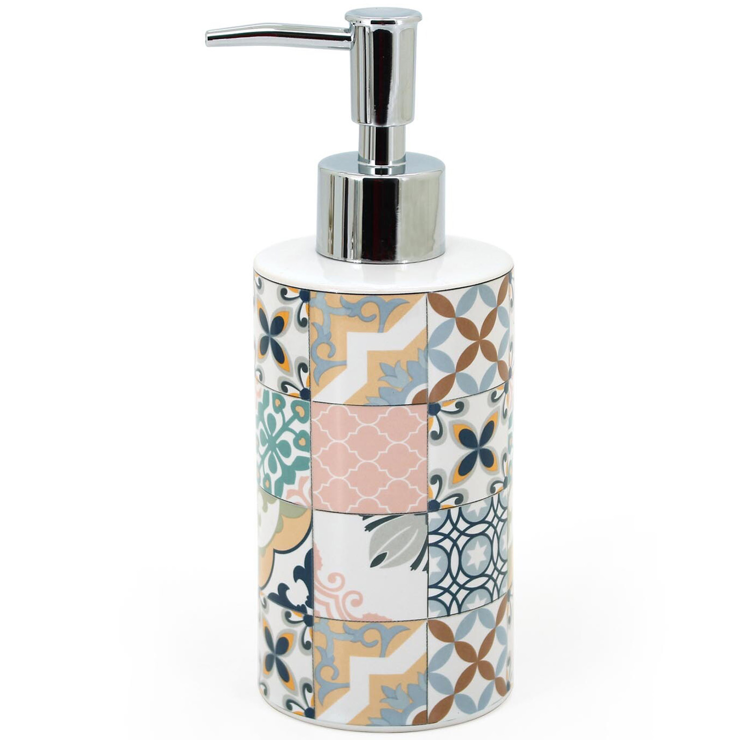 Pastel Mosaic Soap Dispenser Image