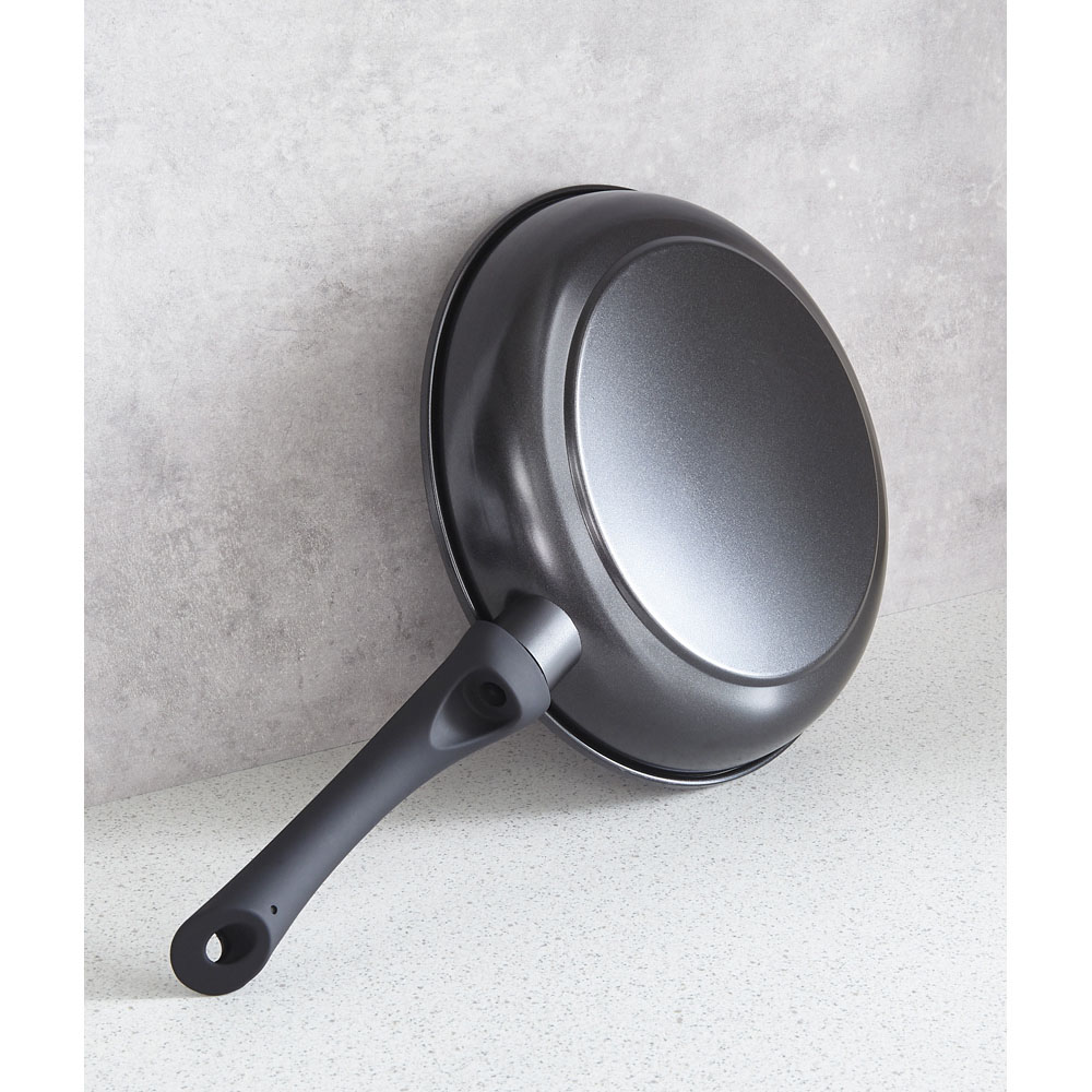 Cermalon Black Non Stick Carbon Steel Cookware Set of 5 Image 3