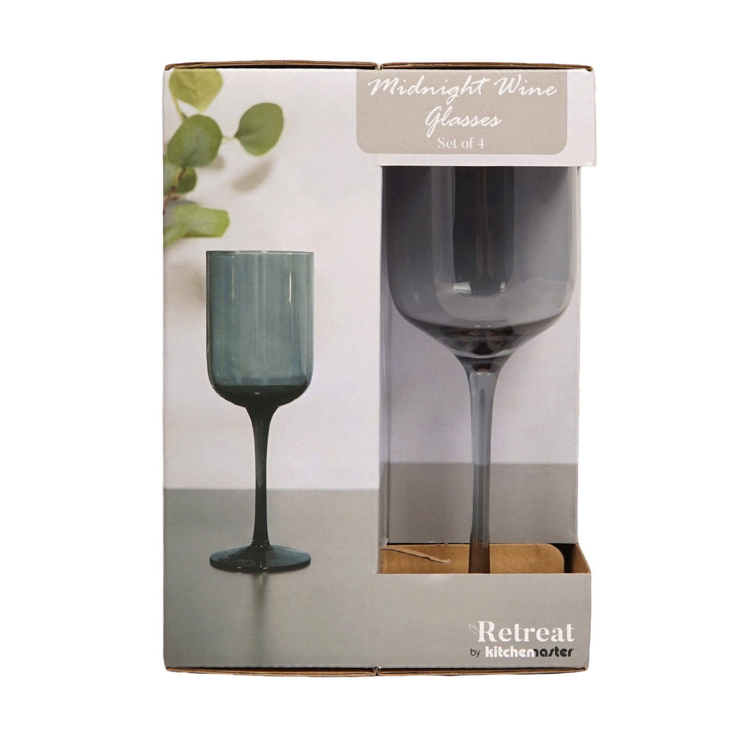 Set of 4 Retreat Wine Glasses - Smoke Image 1