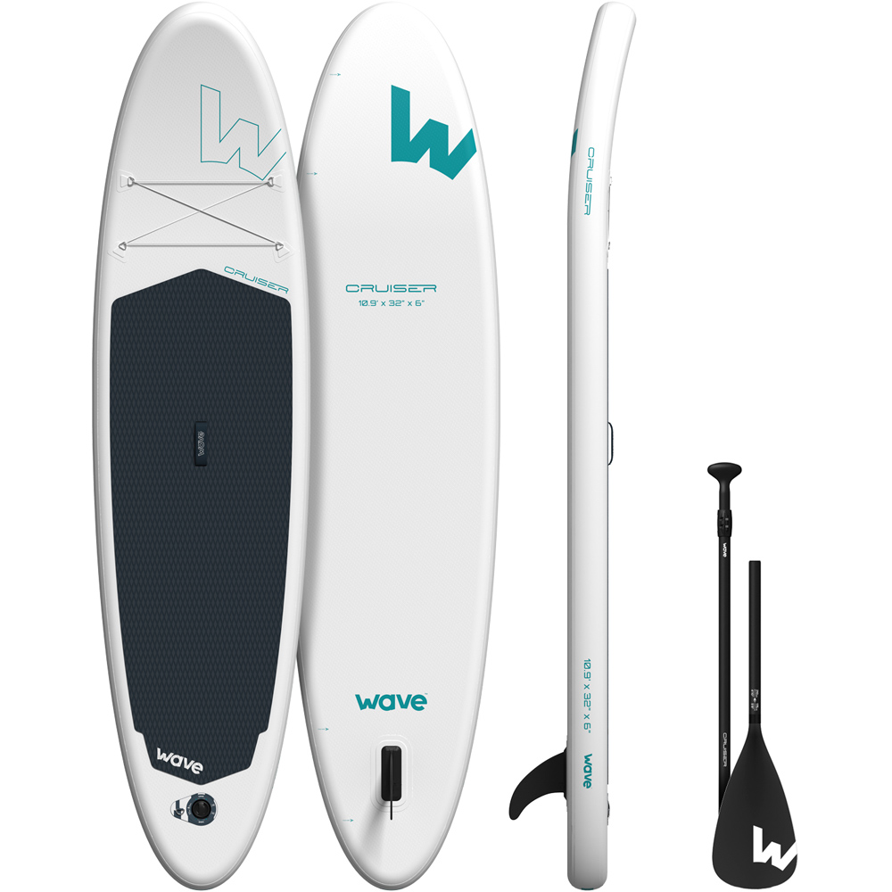 Wave White Cruiser SUP Board 10ft 9 inch Image 2