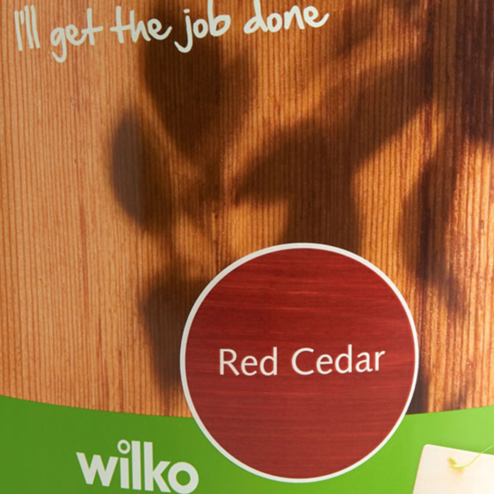 Wilko Timbercare Red Cedar Wood Paint 5L Image 3