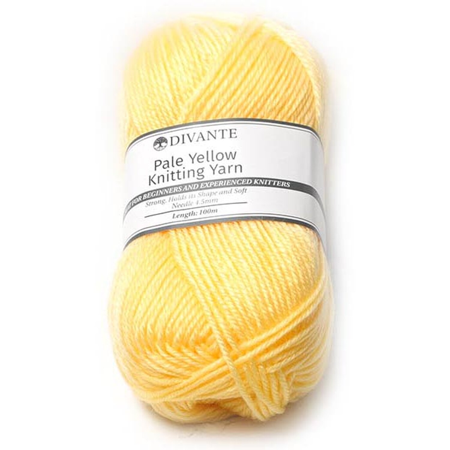Divante Value Knitting Yarn - Pale Yellow Image