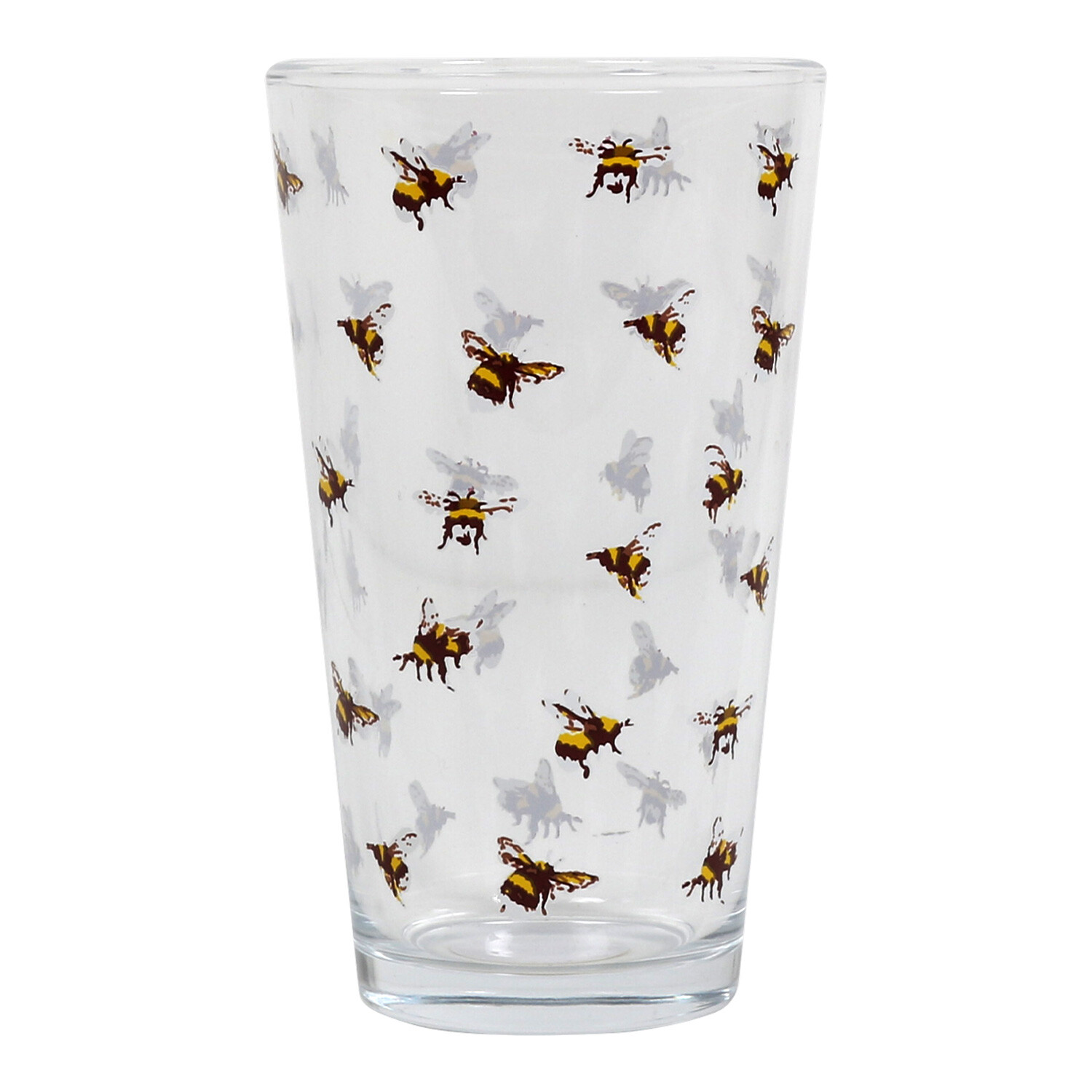 Honeycomb Bee Design Hi Ball Glass Image