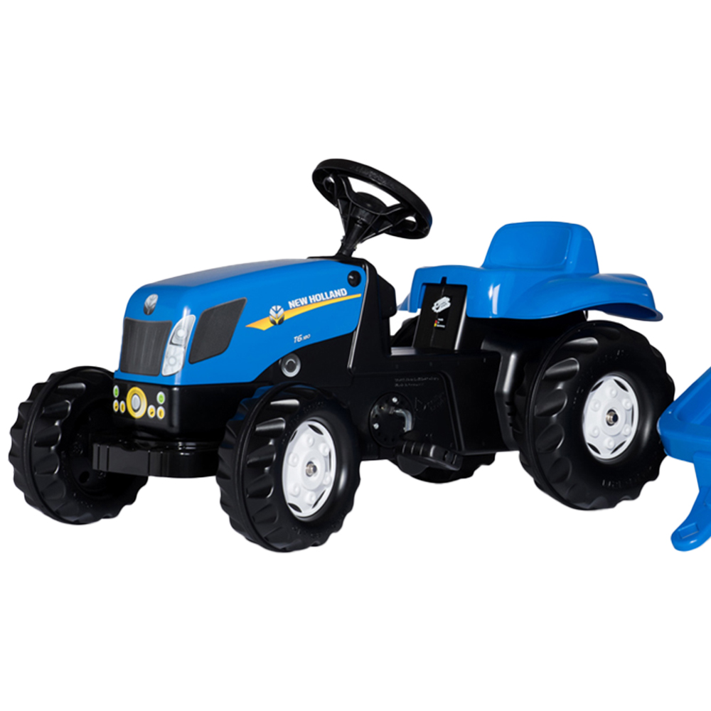 Robbie Toys New Holland T7040 Blue Tractor and Trailer Image 3