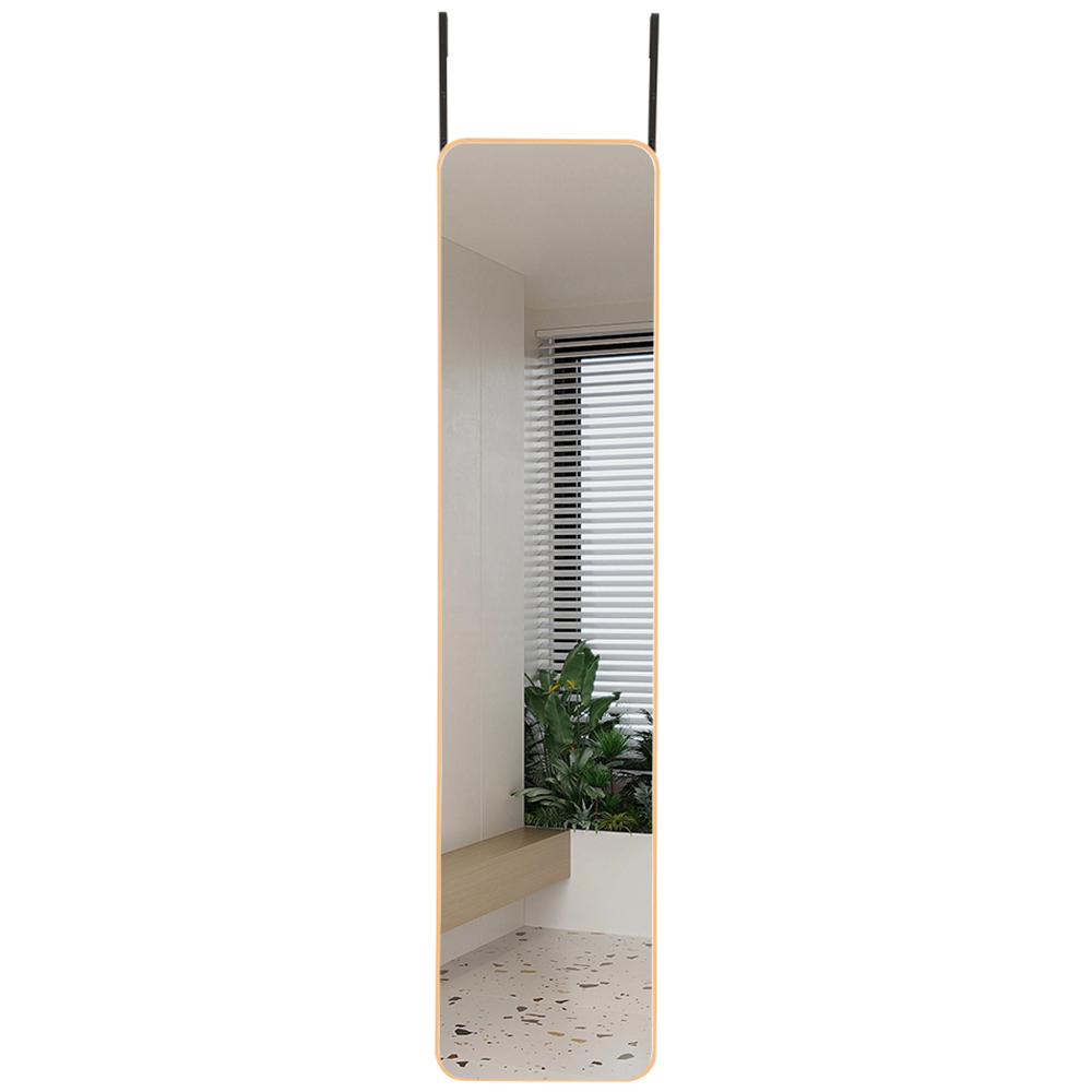 Living and Home Gold Frame Full Length Door Mirror 28 x 118cm Image 6