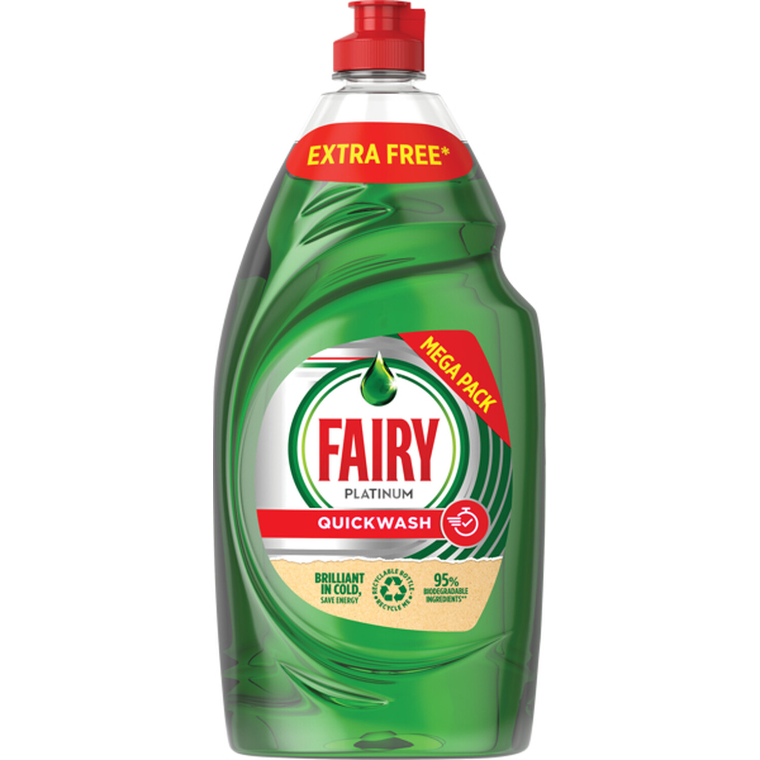 Fairy Platinum Washing Up Liquid - Original / 870ml Image