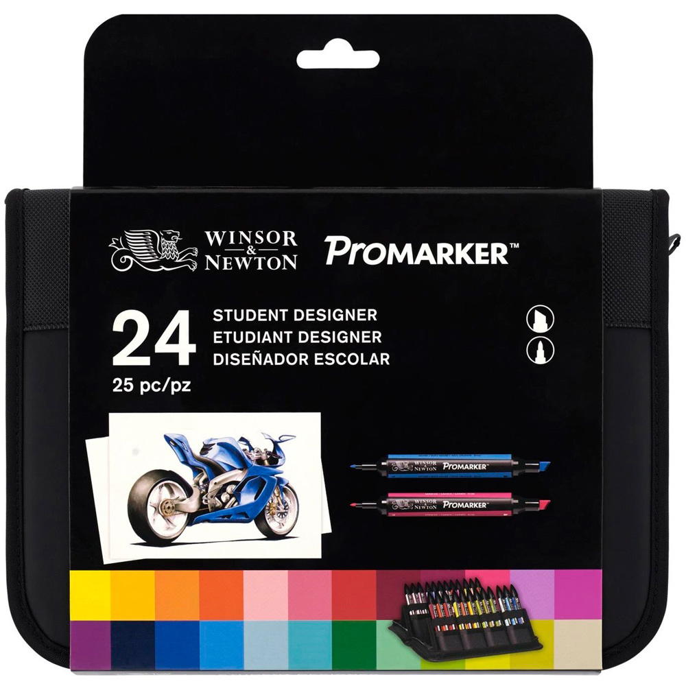 Winsor & Newton 25 Piece Promarker Pen Set Image 1