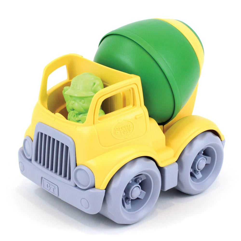 BigJigs Toys Green Toys Toy Mixer-Truck Image 2