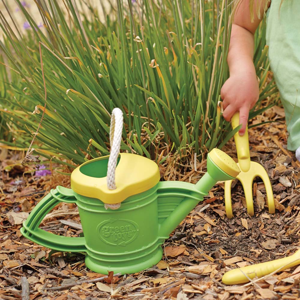BigJigs Toys Green Toys Watering Can Set Image 2