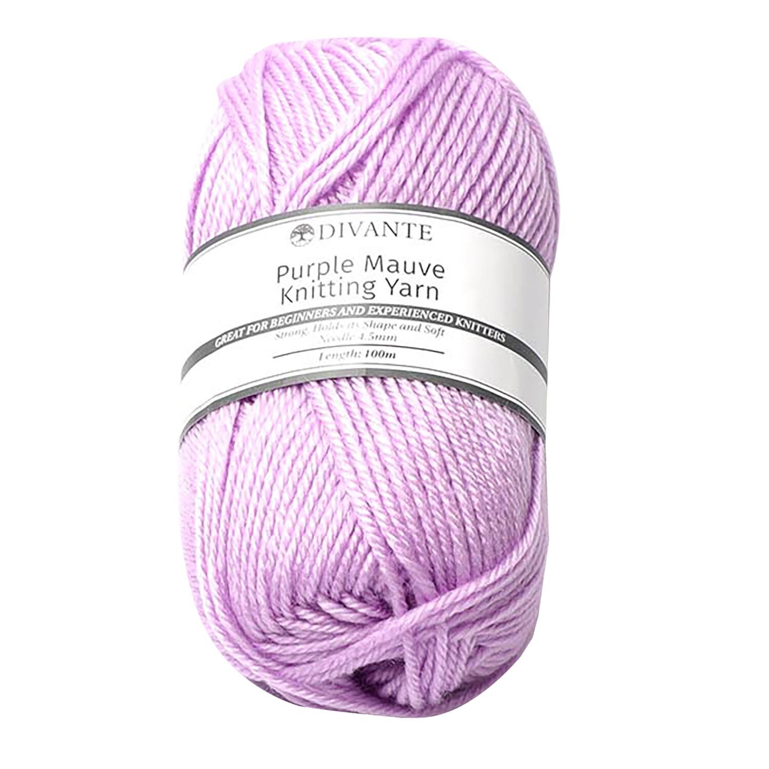 Divante Value Knitting Yarn - Purple Mauve Image