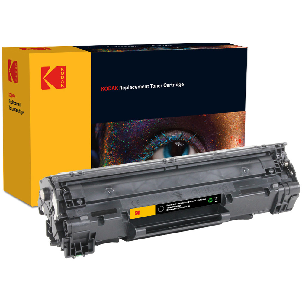 Kodak HP CE285A Black Replacement Laser Cartridge Image 1