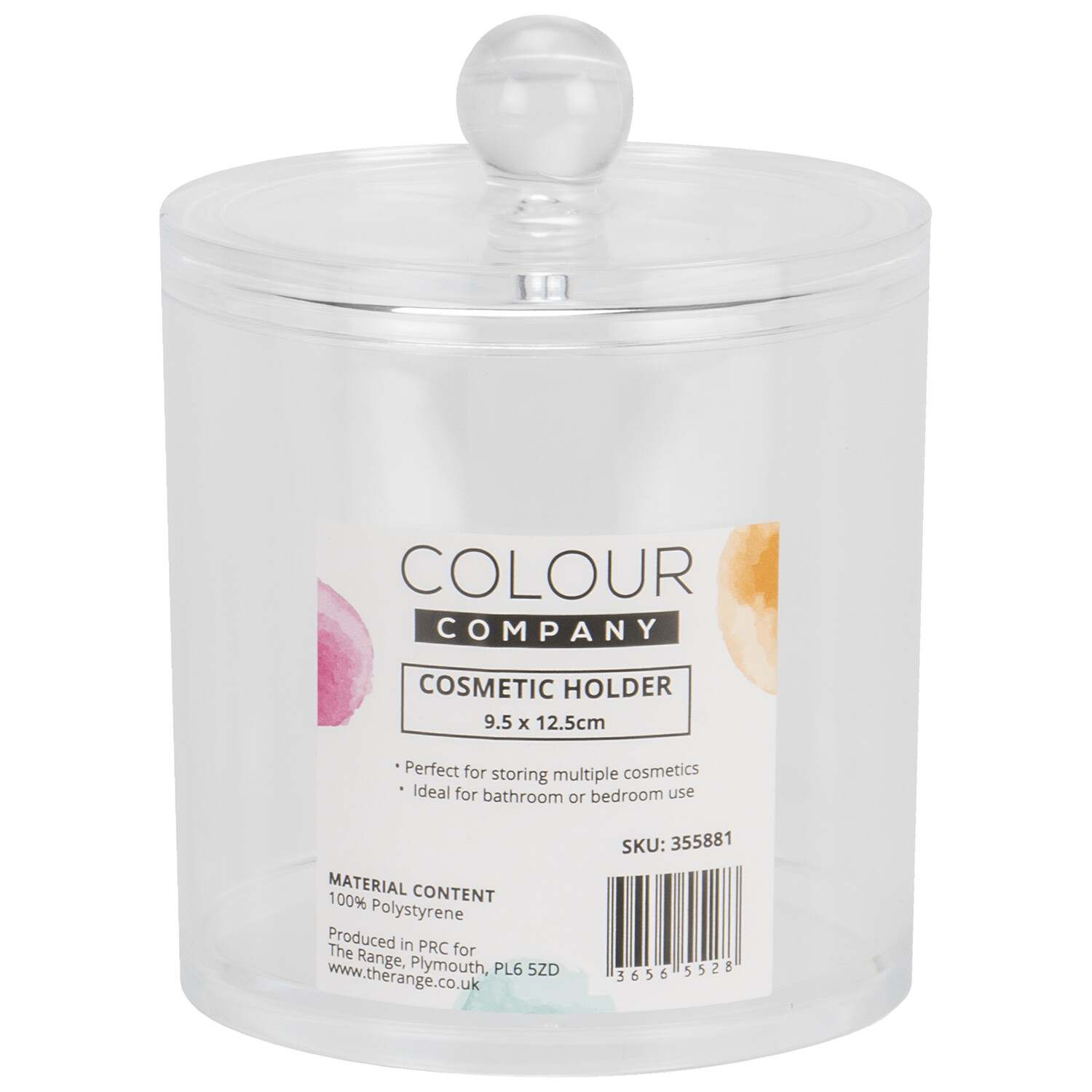 Colour Company Clear Cosmetic Organiser Image