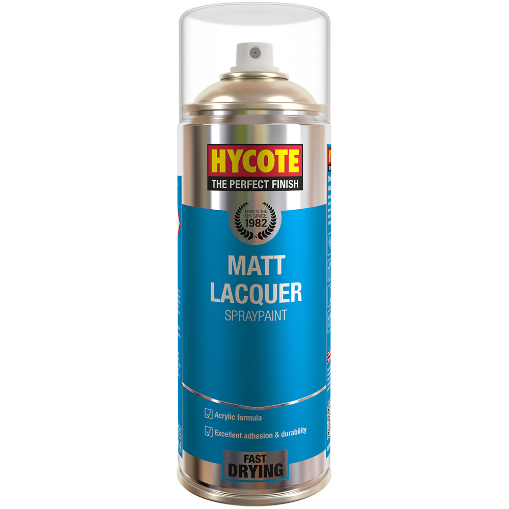Hycote Matt Lacquer Car Spray Paint 400ml Image
