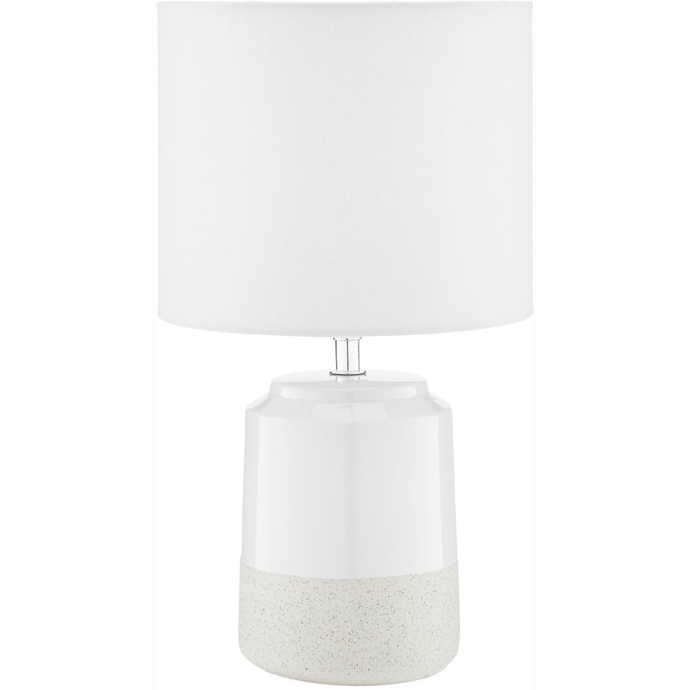 The Lighting and Interiors White Pop Table Lamp Image 3