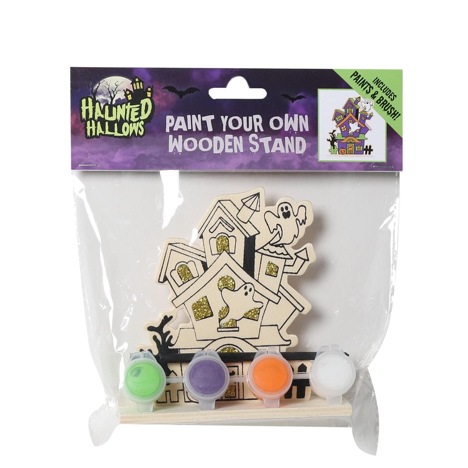Paint Your Own Halloween Wooden Stand Image 2