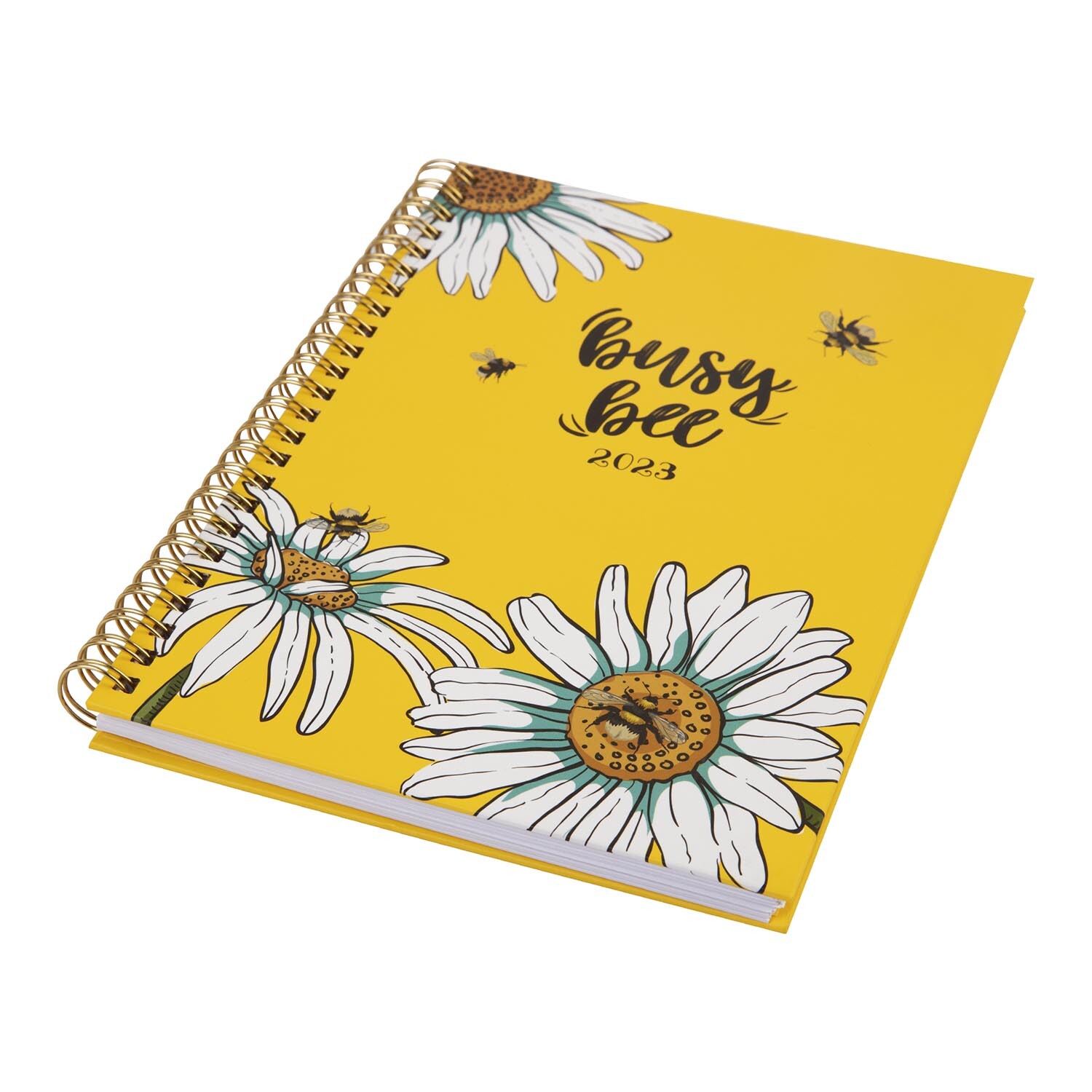 2023 A5 Bee Spiral Diary Image 4