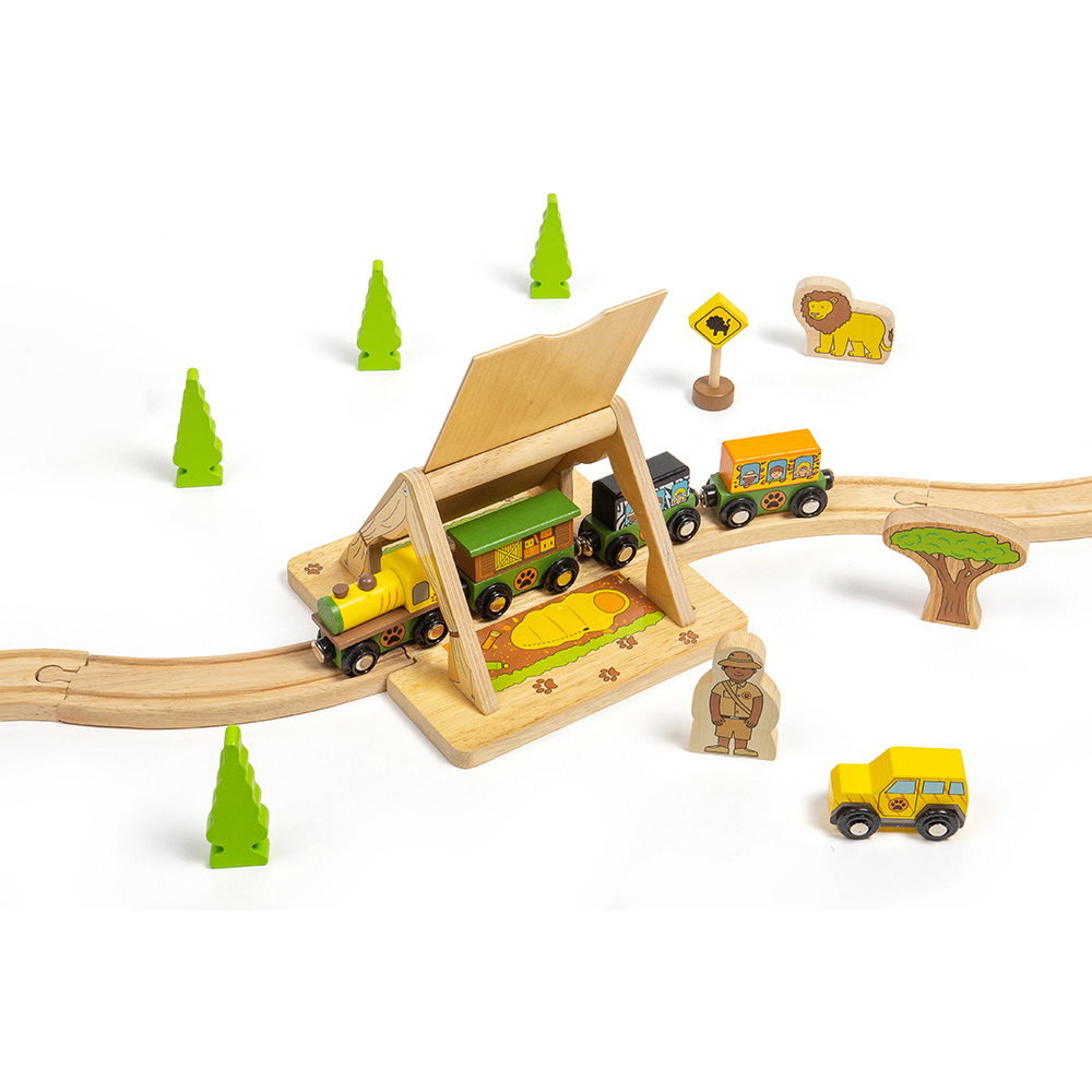 BigJigs Toys Rail Safari Tent Image 2