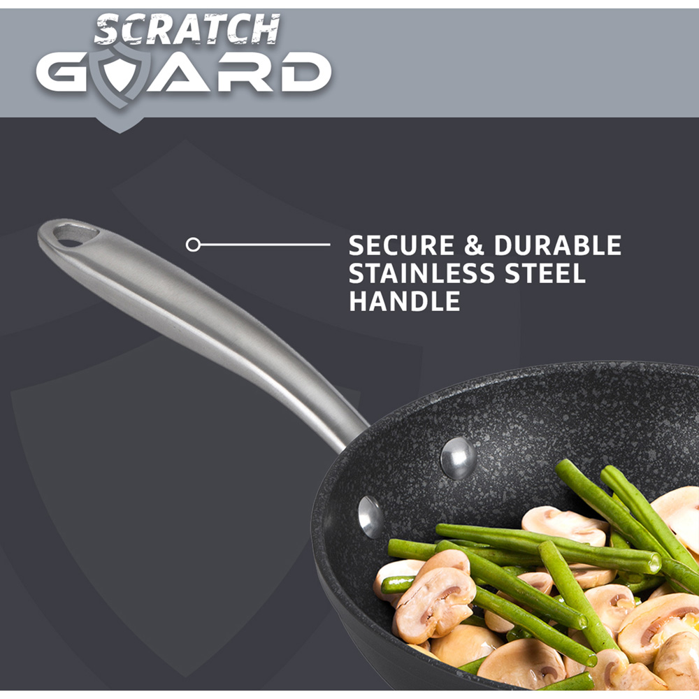 Prestige 3 Piece Scratch Guard Aluminium Saucepan Set Image 5
