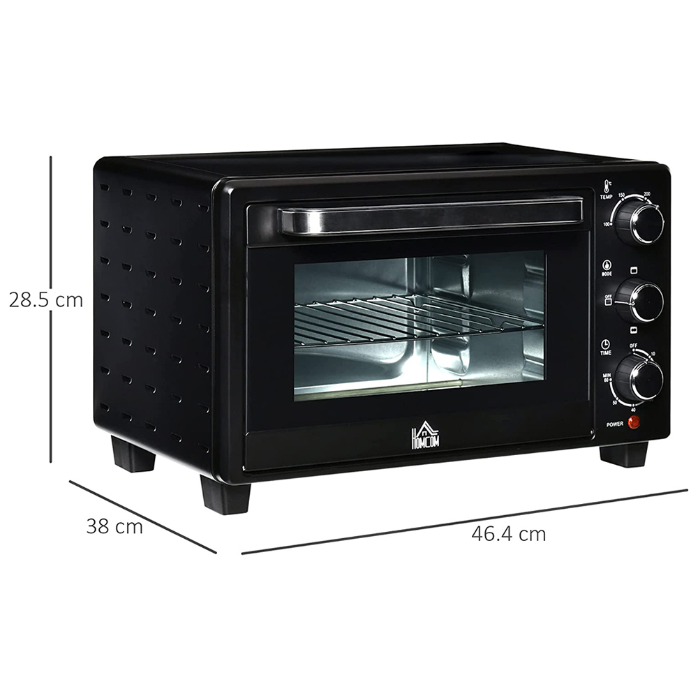 HOMCOM Electric Convection Oven 21L Image 8
