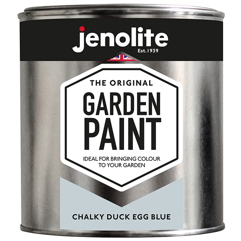 Jenolite Garden Paint Duck Egg Blue 1L Image 2