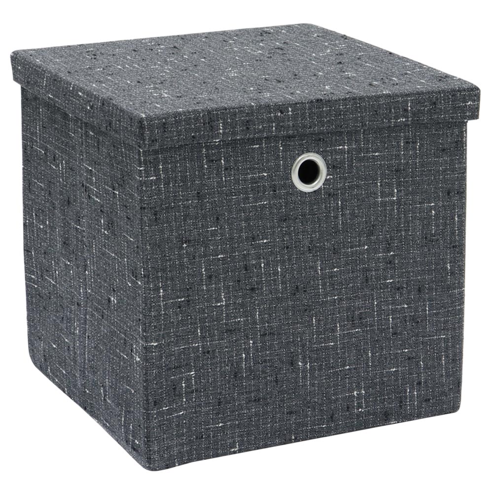 JVL Shadow Foldable Fabric Storage Box Image 1