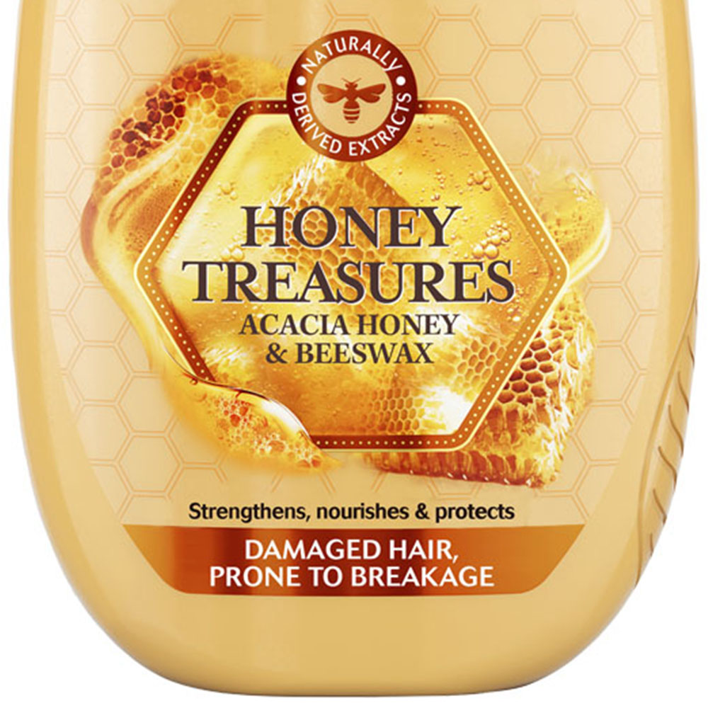 Garnier Ultimate Blends Honey Treasures Strengthening Shampoo 400ml Image 3