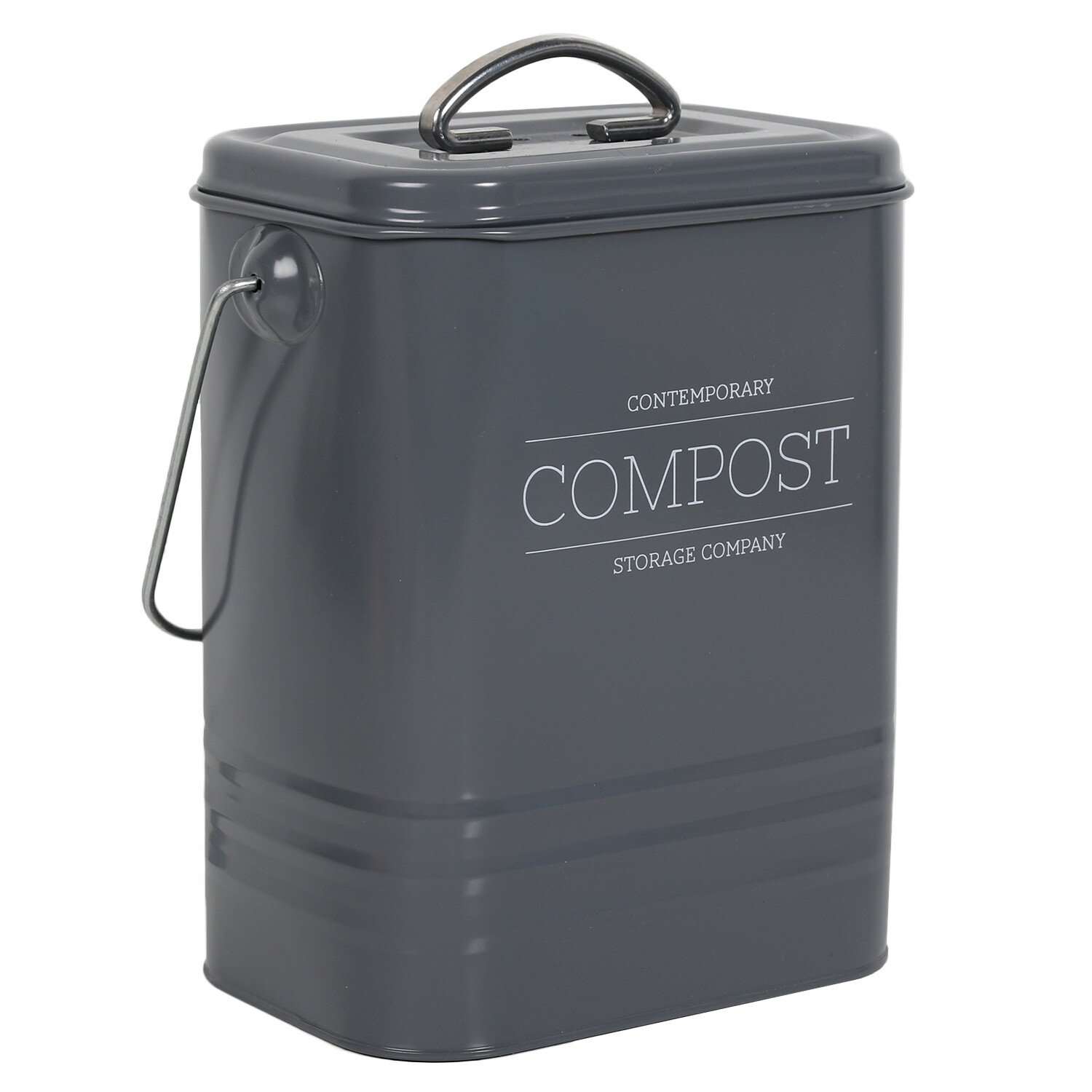 Malmo 2L Compost Bin - Neutral Image 6