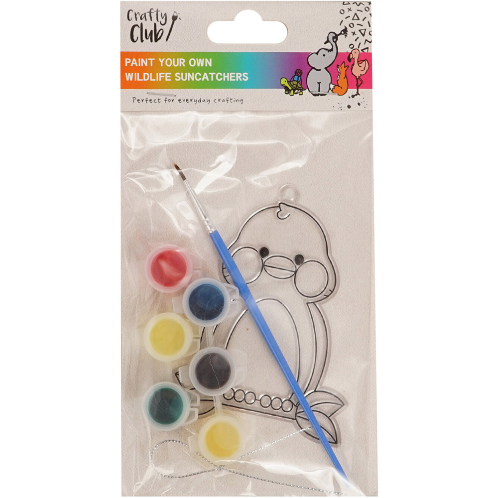 Single Crafty Club Paint Your Own Suncatchers Kit in Assorted styles Image 5