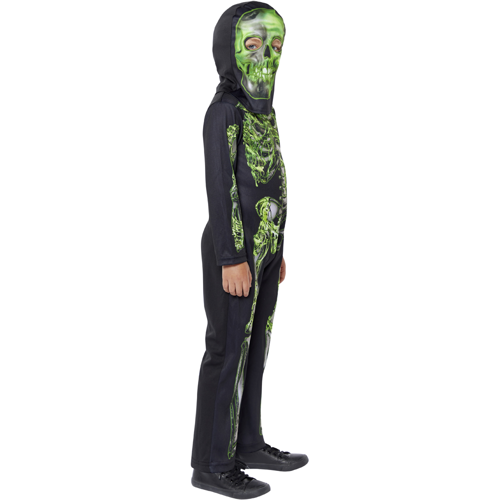Wilko Neon Skeleton Costume Age 5 to 6 Years Image 3