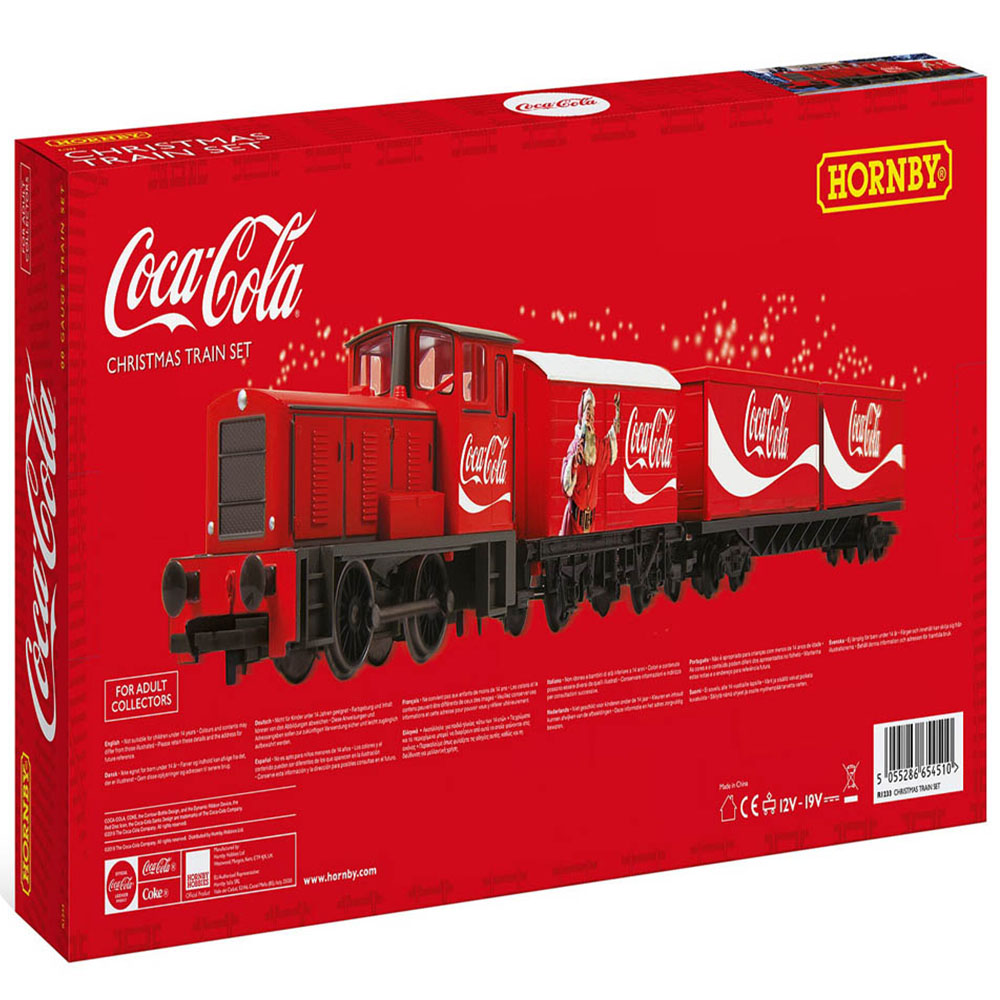 Hornby Coca Cola Christmas Train Set Image 6