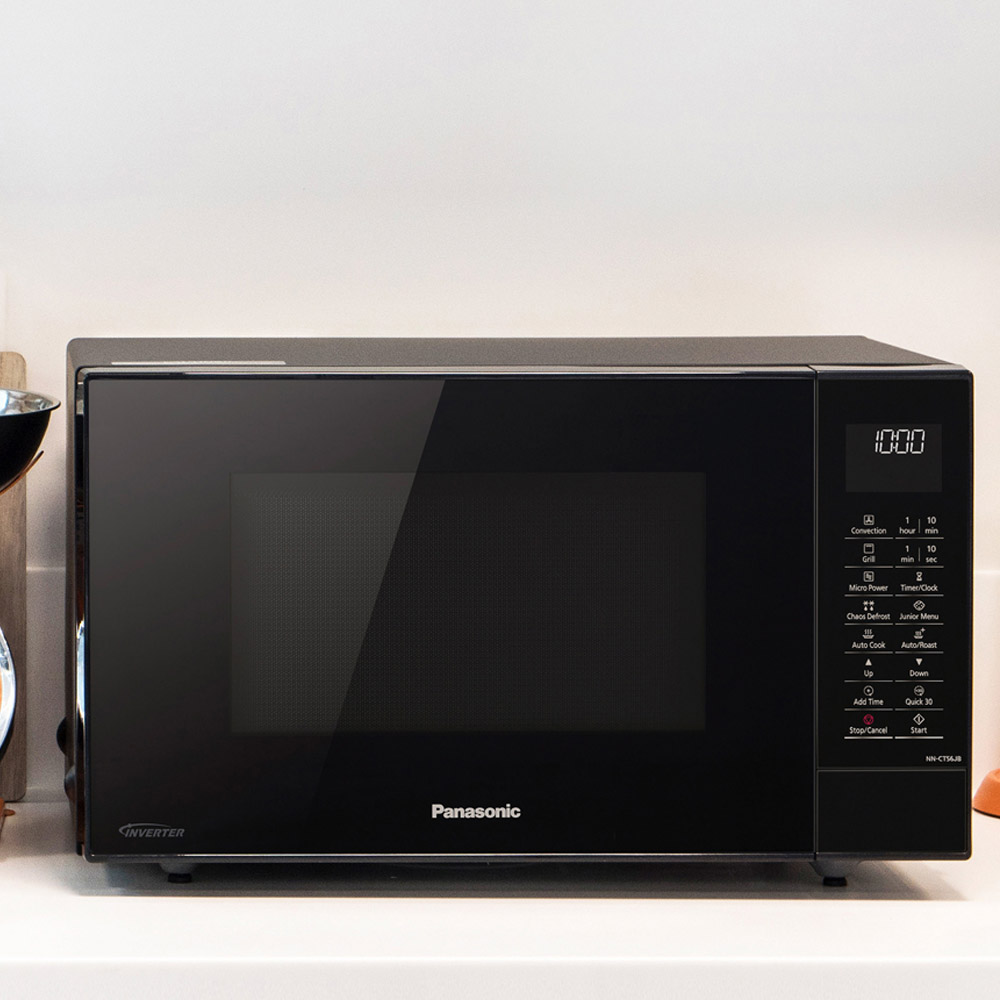 Panasonic Black 27L Combination Inverter Microwave Oven Image 2