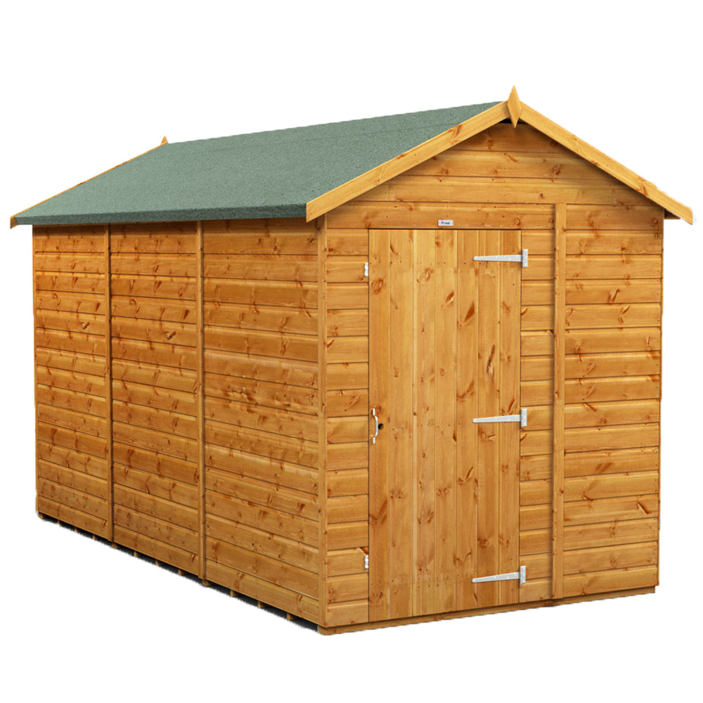 Power Sheds 12 x 6ft Apex Wooden Shed Image 1