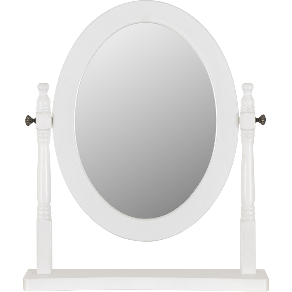 Seconique Contessa White Dressing Table Mirror Image 2