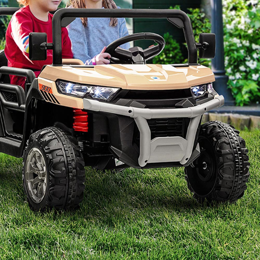 HOMCOM Kids Electric Off-Road Ride On Toy Truck Image 2