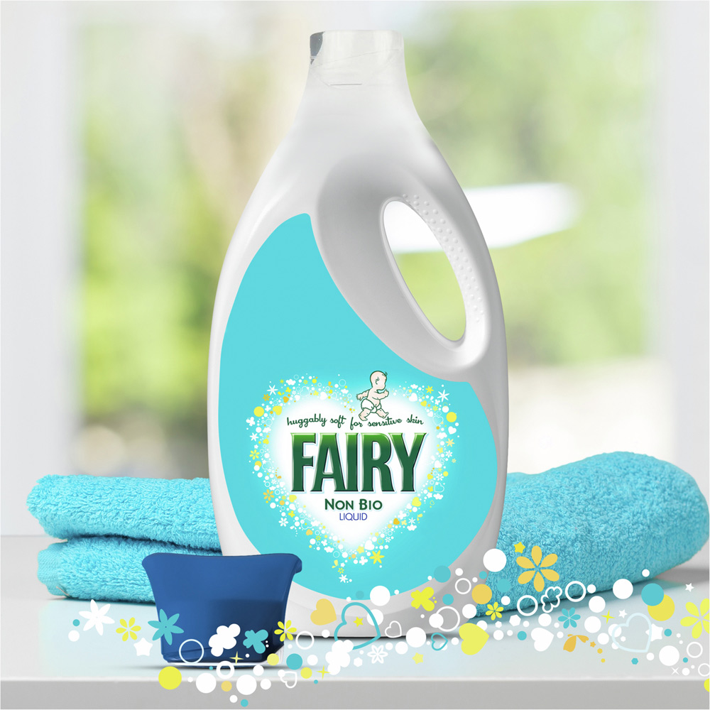 Fairy Non Bio Washing Liquid 51 Washes Image 7